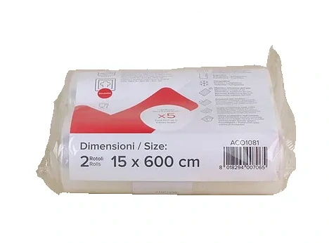 Vakuovací rolka 15x600 cm (2 kusy), 240 μm
