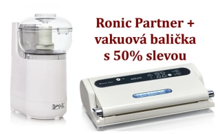 Kuchyňský robot Ronic Partner Basic + vakuová balička Axolute s 50% slevou